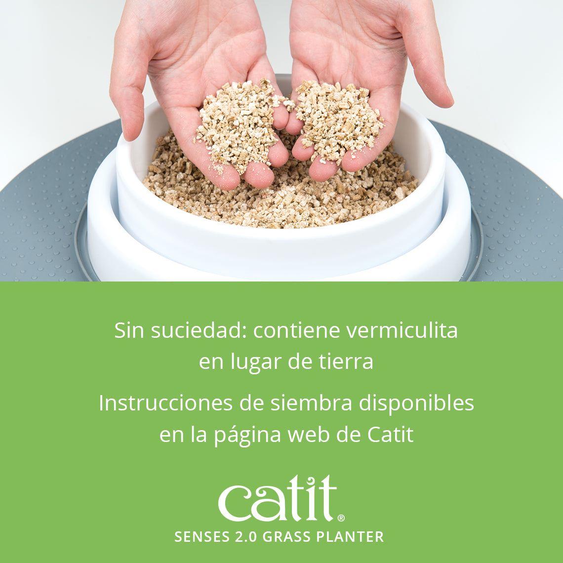Germinador de Hierba Gatera Catit Senses