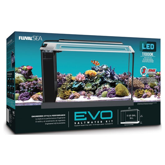 Acuario marino de diseño Fluval Evo
