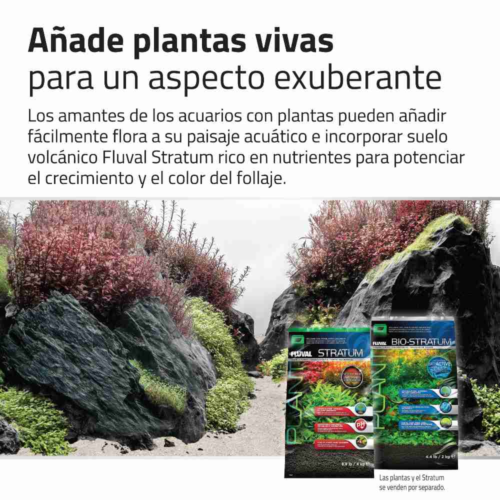 Kit Aquascaper Fluval Black Basalt