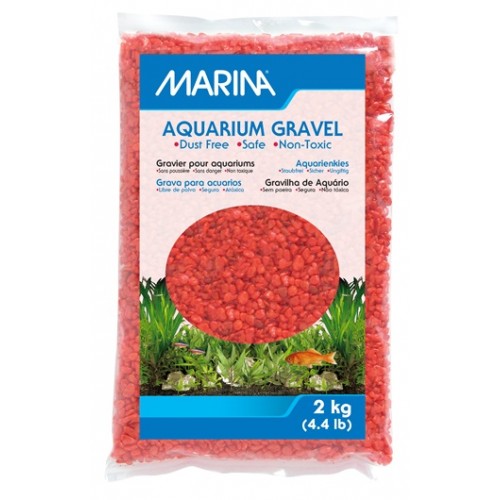 Grava de color para acuarios Marina - 2kg