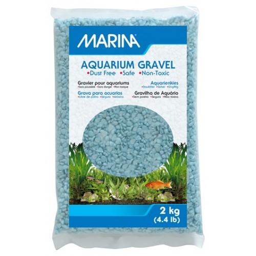 Grava de color para acuarios Marina - 2kg