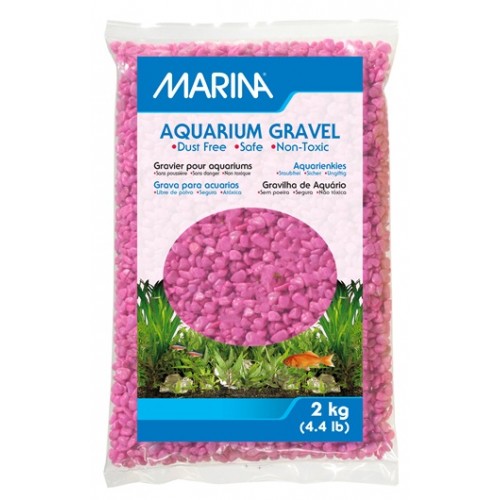 Grava de color para acuarios Marina - 2kg