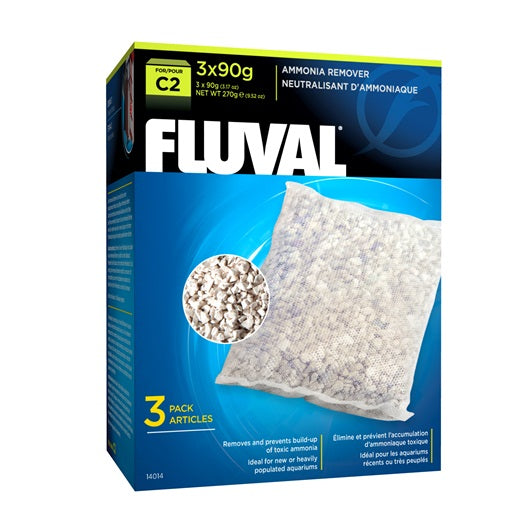 Eliminador amoniaco para filtro mochila Fluval C - Pack de 3