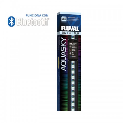 Pantallas de iluminación con bluetooth para acuarios Fluval Aquasky