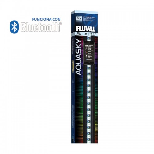 Pantallas de iluminación con bluetooth para acuarios Fluval Aquasky