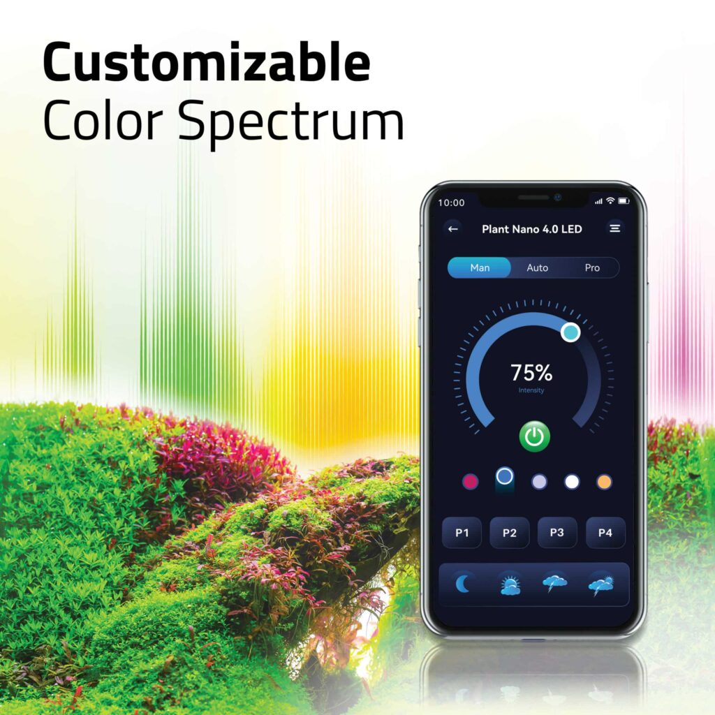 Fluval LED Nano Plant 4.0, 20W,BT mesh control.