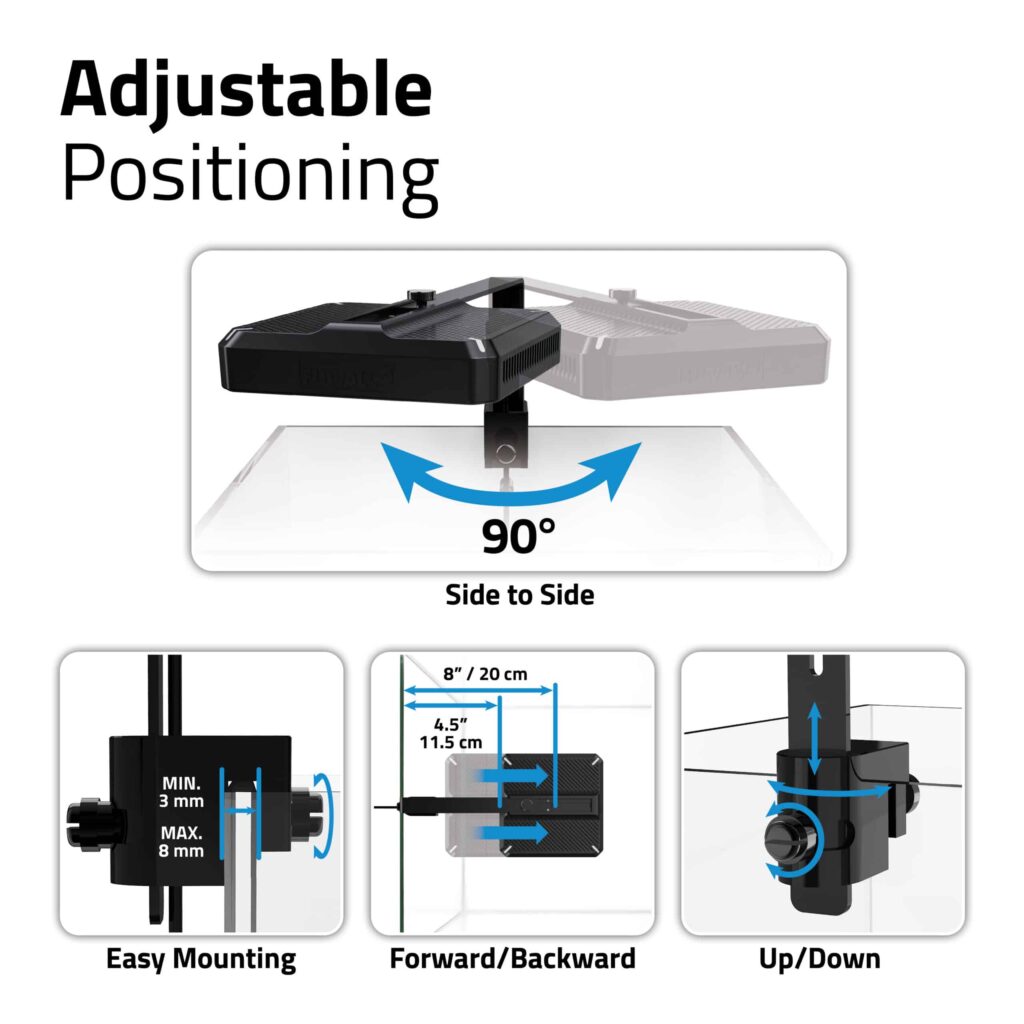 Fluval LED Nano Plant 4.0, 20W,BT mesh control.