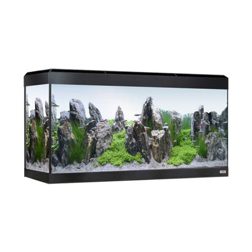 Acuario con iluminación LED bluetooth Fluval Roma de 125L