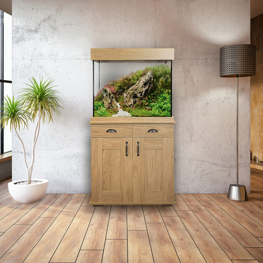 Kit de acuario y mesa Fluval Shaker de 168L