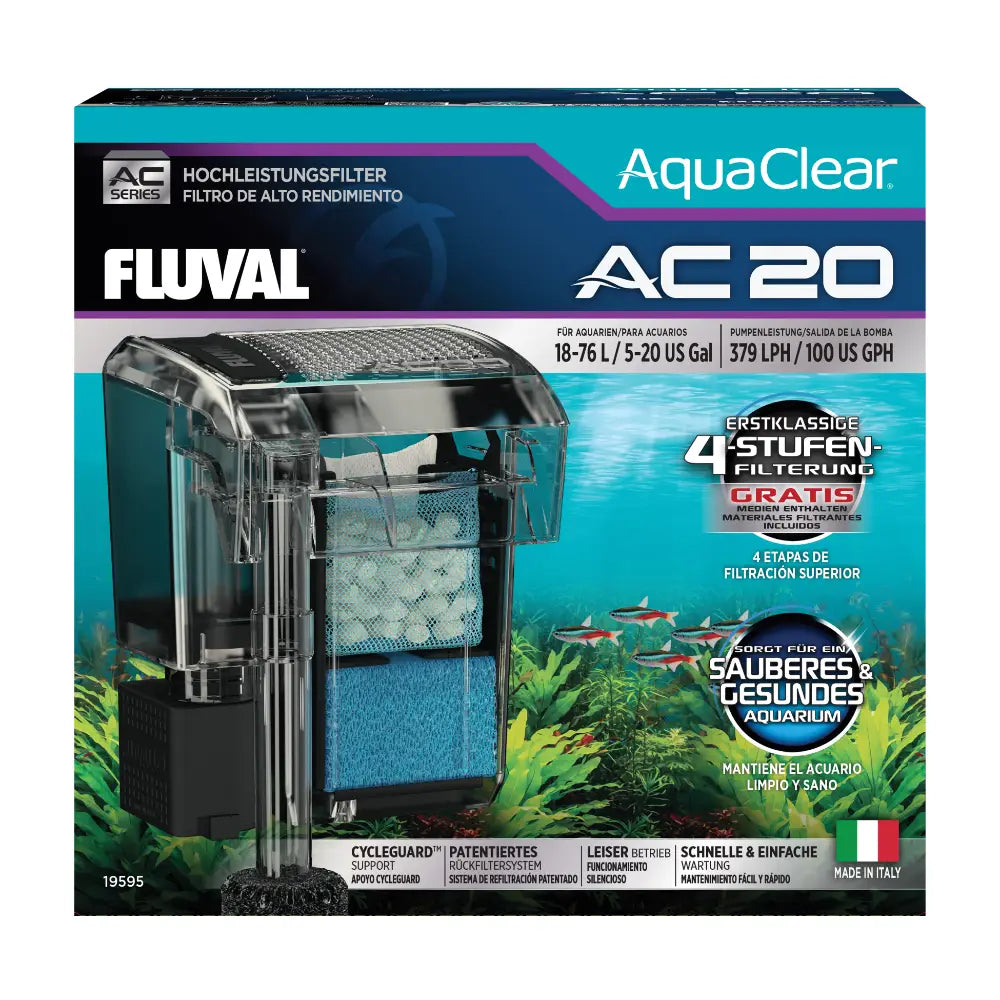 Filtro mochila para acuarios AquaClear Fluval AC