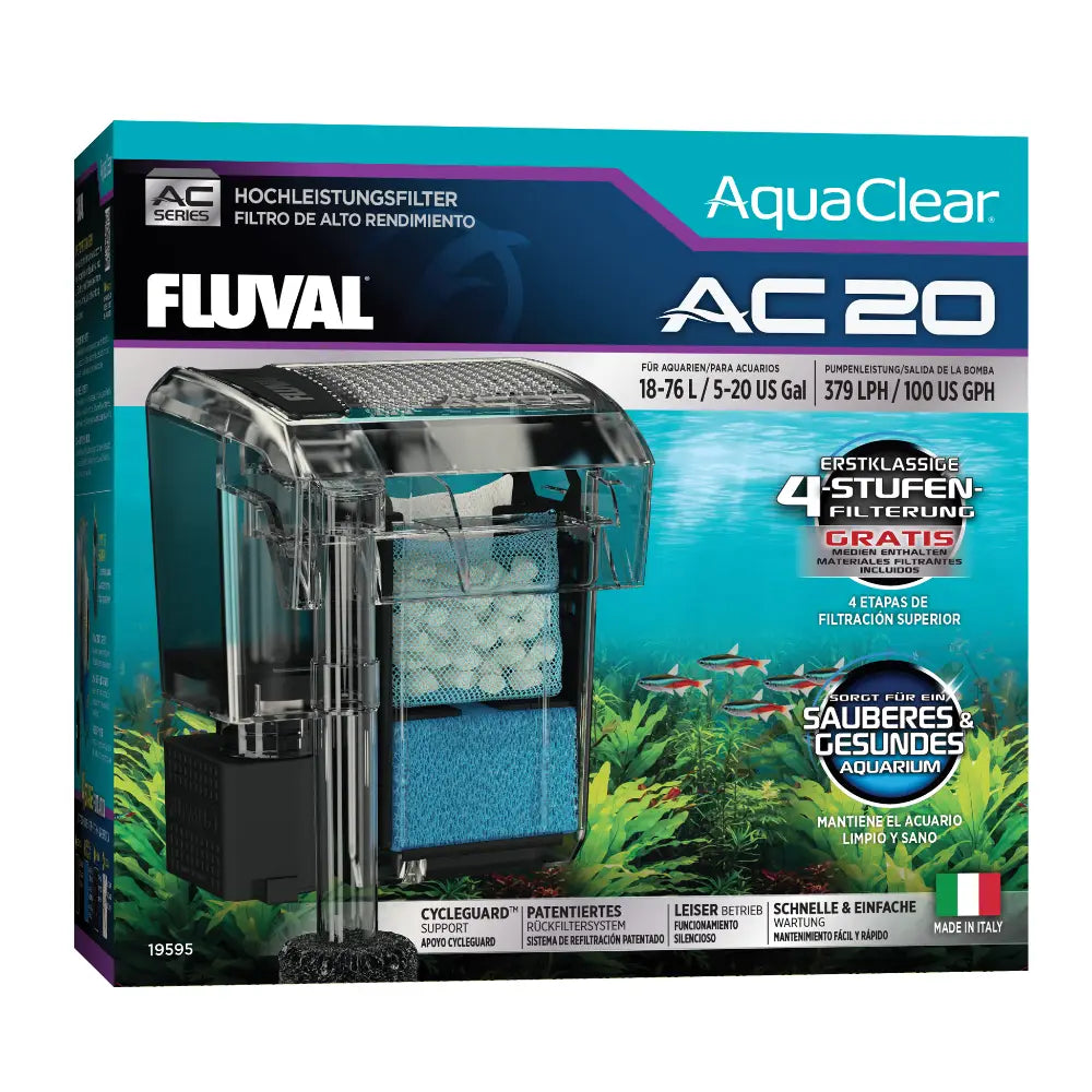 Filtro mochila para acuarios AquaClear Fluval AC