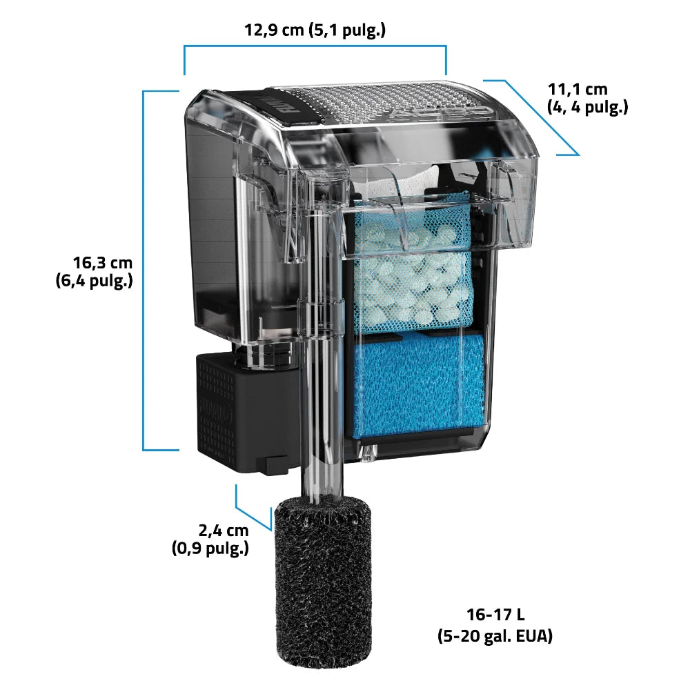 Filtro mochila para acuarios AquaClear Fluval AC