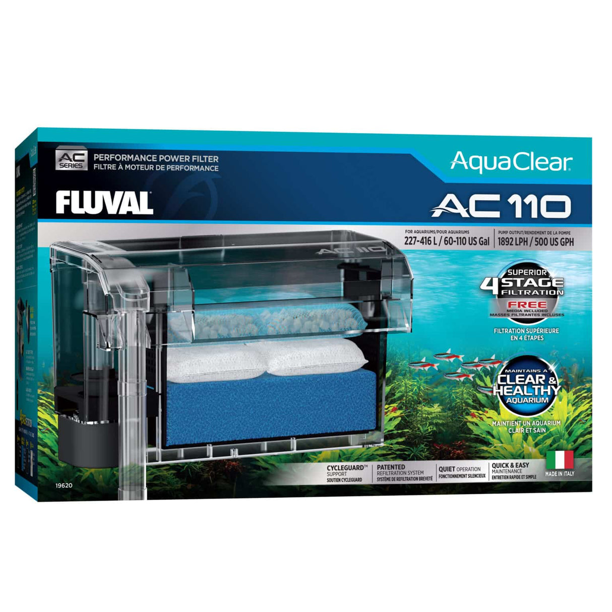 Filtro mochila para acuarios AquaClear Fluval AC