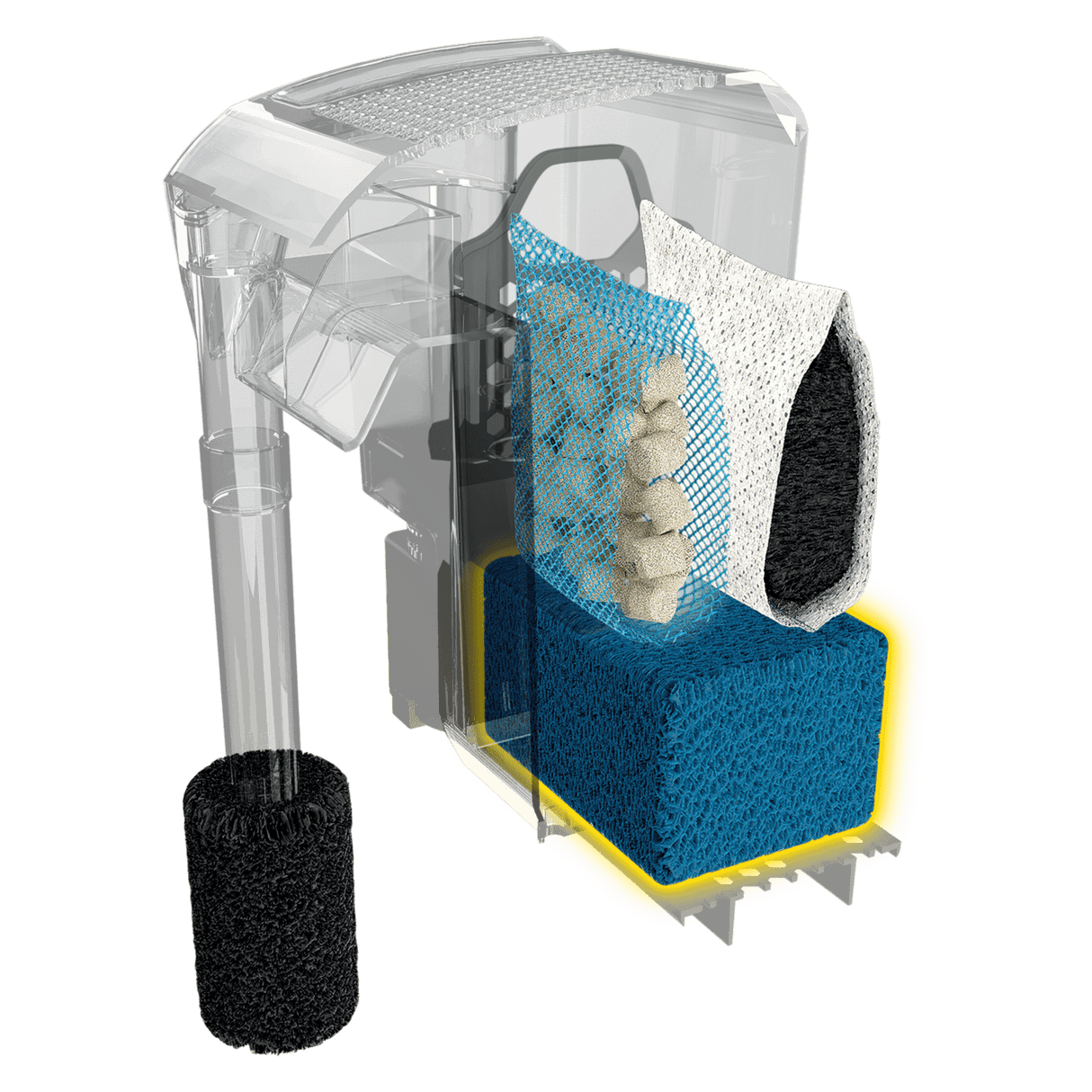 Bio-esponja azul para filtro AquaClear Fluval AC - Pack de 1