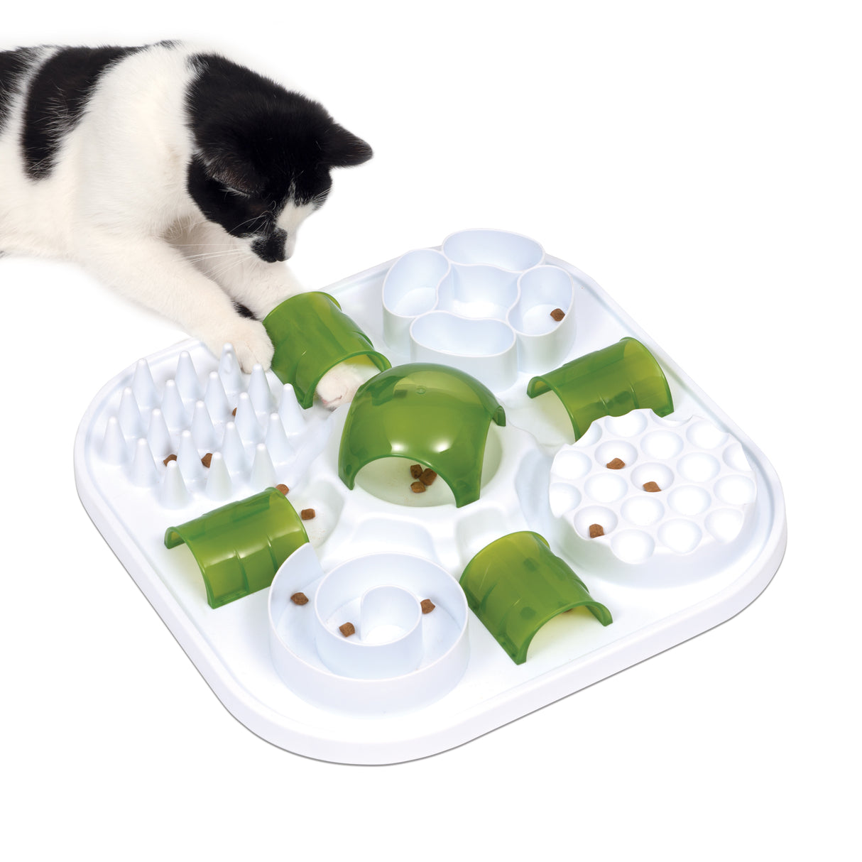 Comedero antivoracidad para gatos Catit Play Treat Puzzle