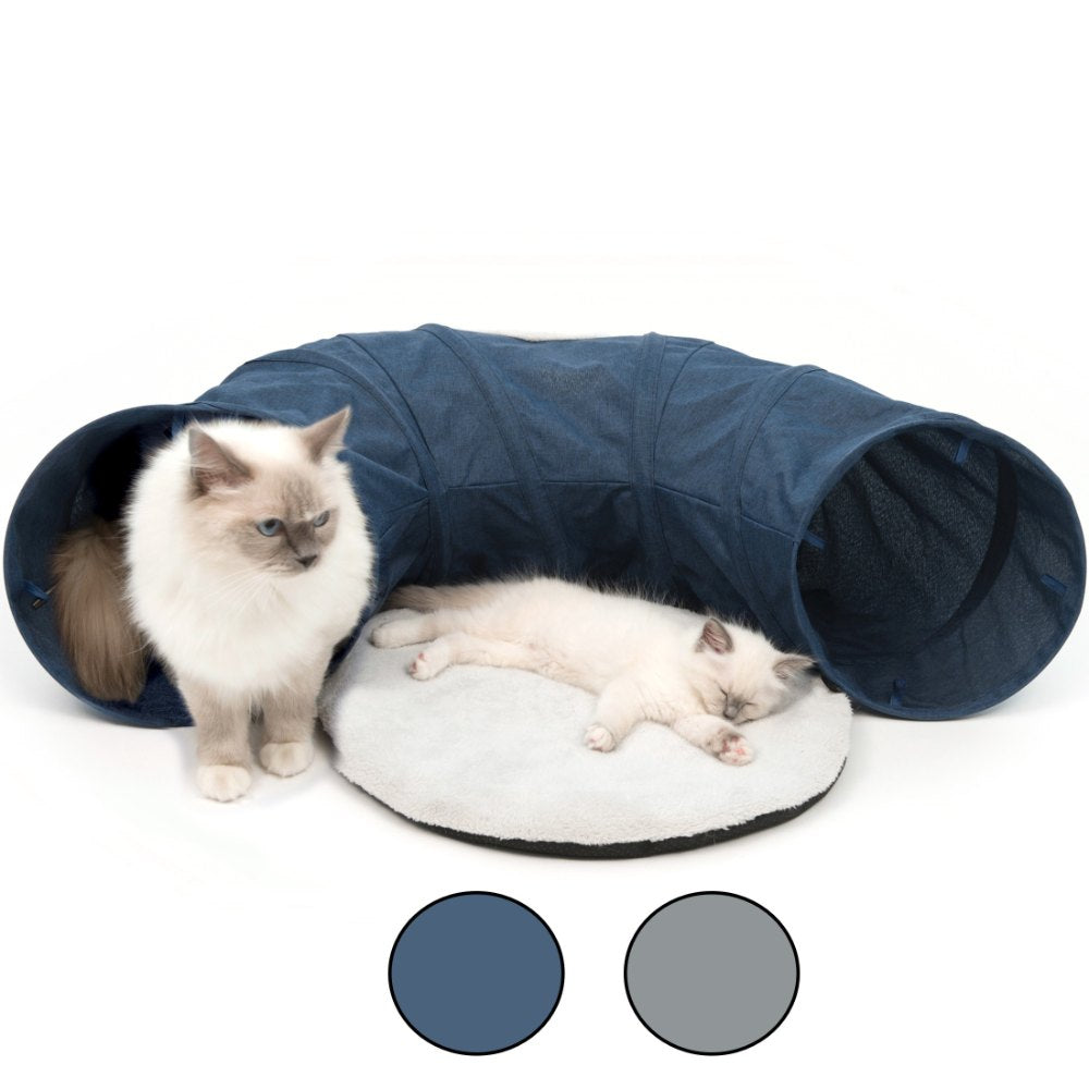 Túnel para gatos con cojín Catit Vesper Tunnel