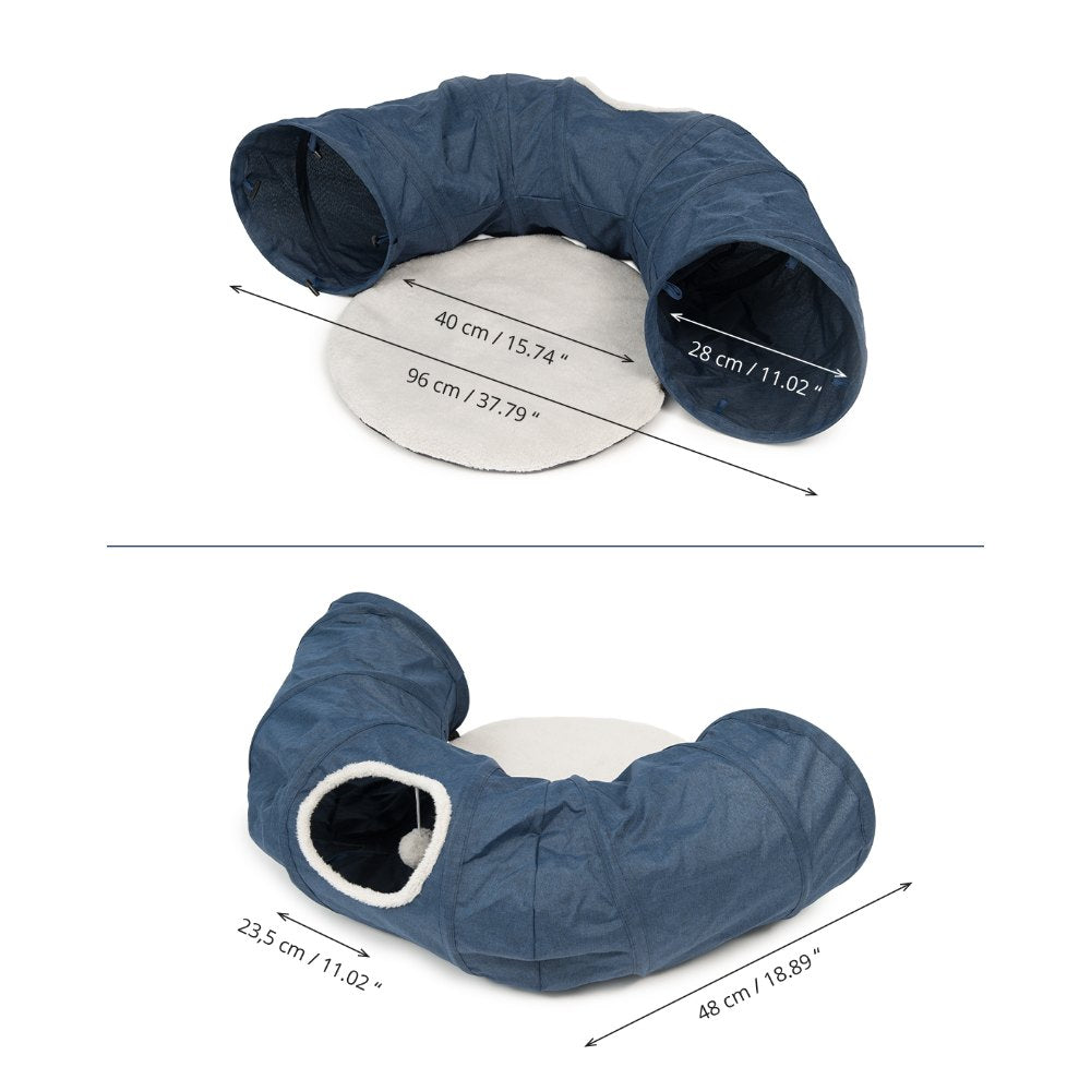 Túnel para gatos con cojín Catit Vesper Tunnel