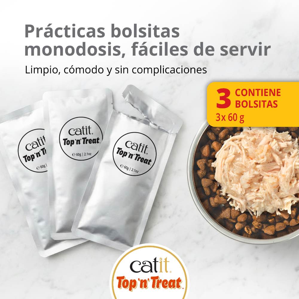 Catit Top 'n' Treat de Atún