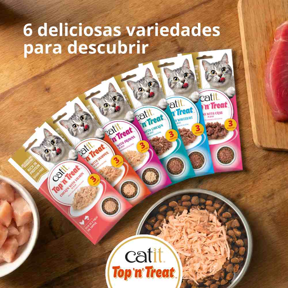 Catit Top 'n' Treat de Atún