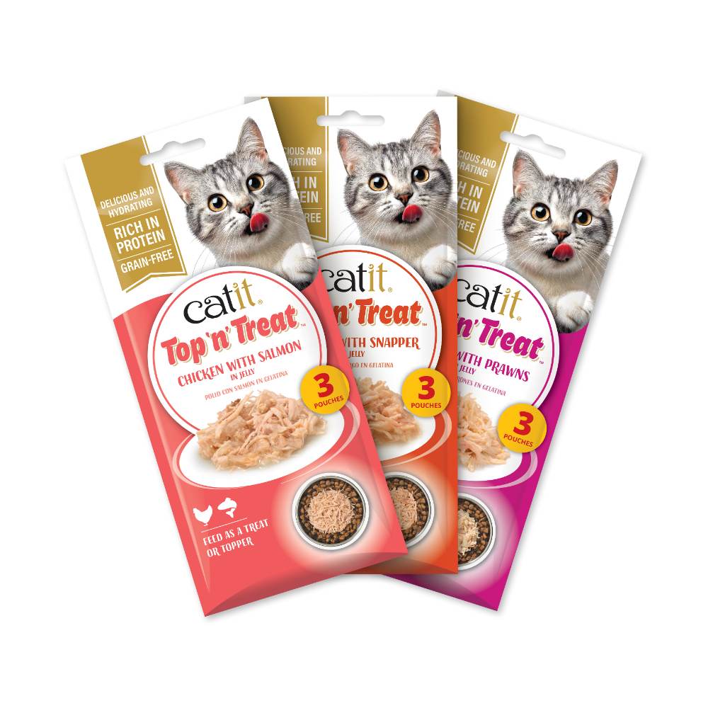 Catit Top 'n' Treat de Pollo