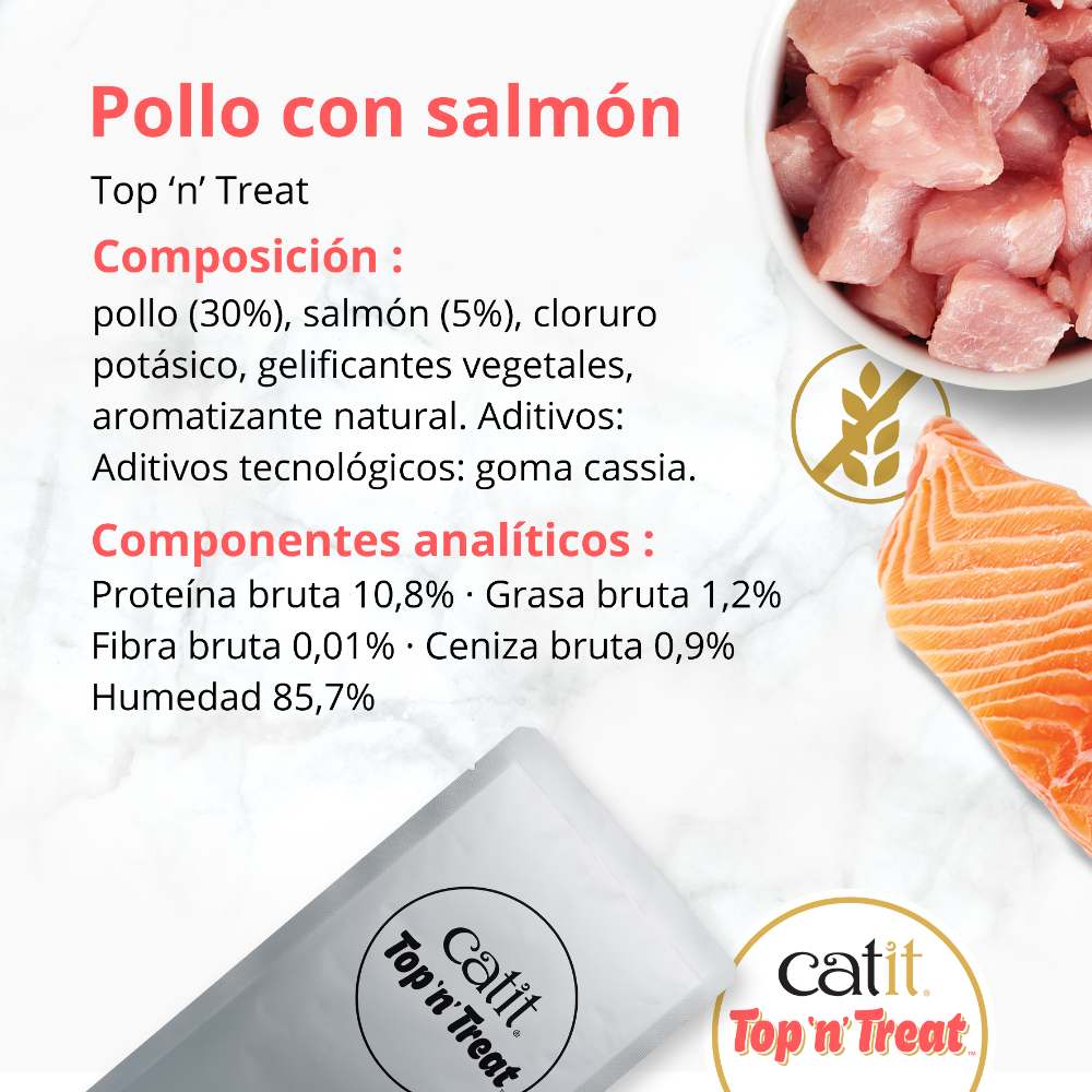 Catit Top 'n' Treat de Pollo
