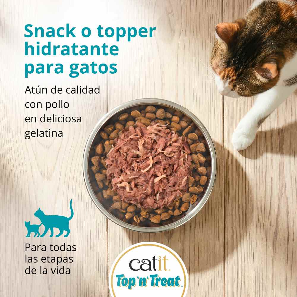 Catit Top 'n' Treat de Atún