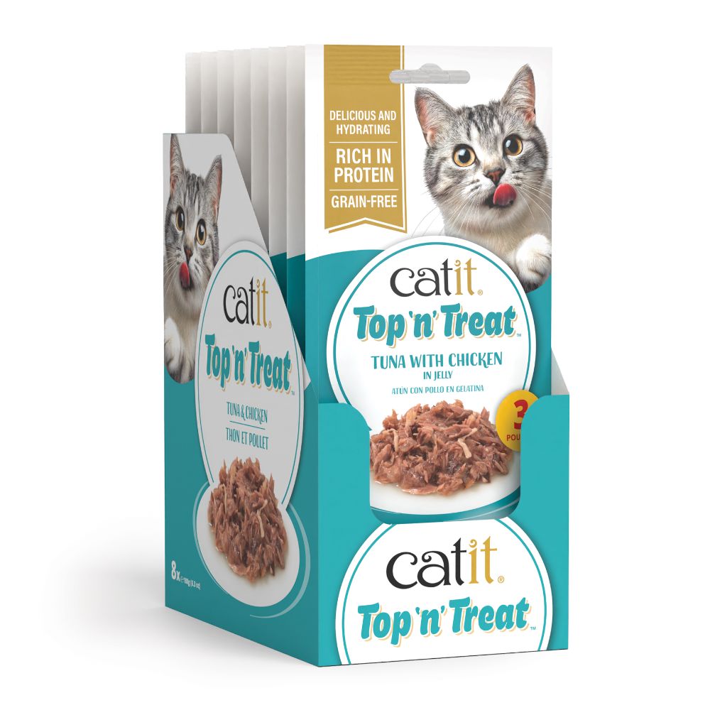 Catit Top 'n' Treat de Atún
