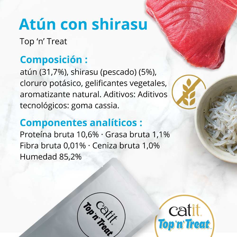 Catit Top 'n' Treat de Atún
