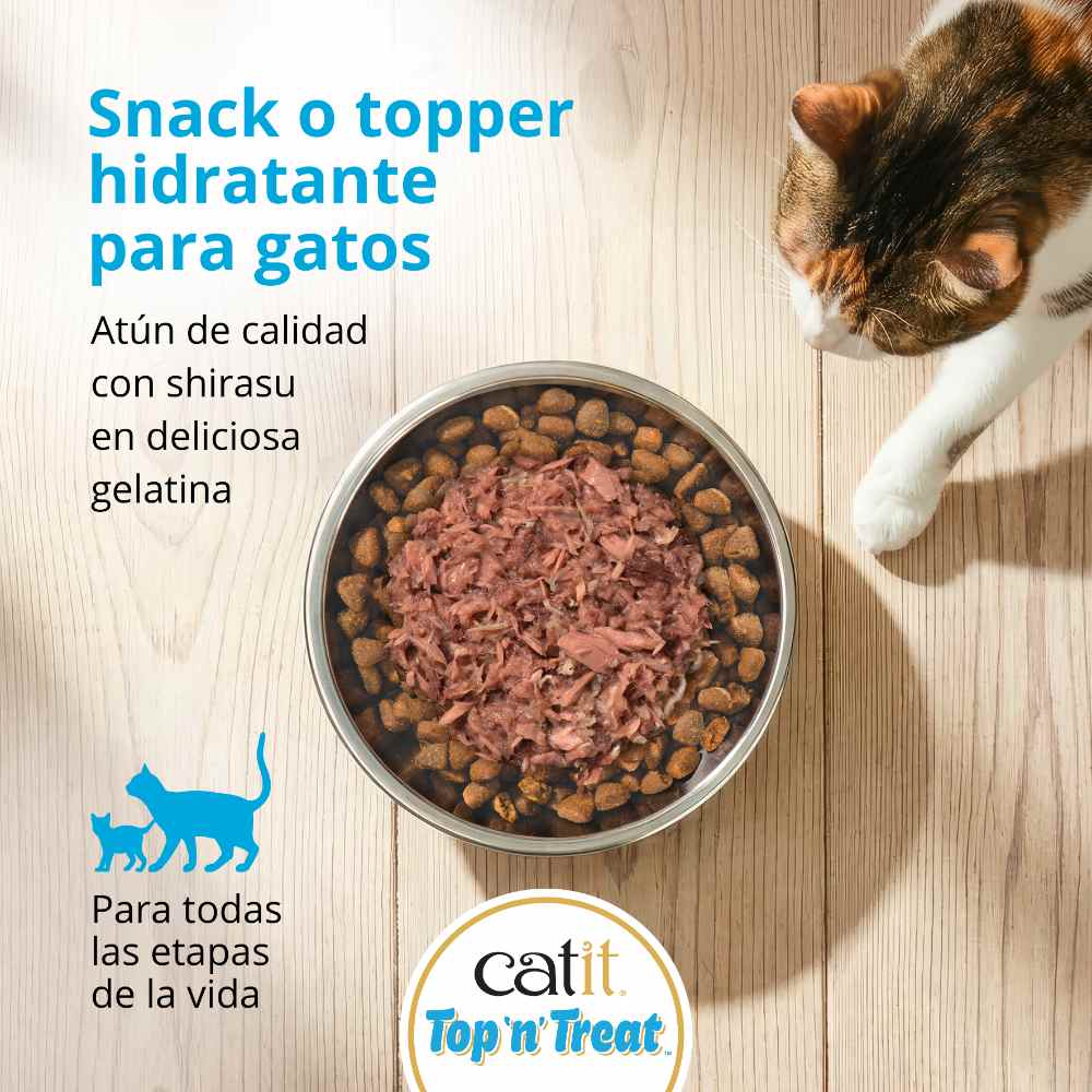 Catit Top 'n' Treat de Atún