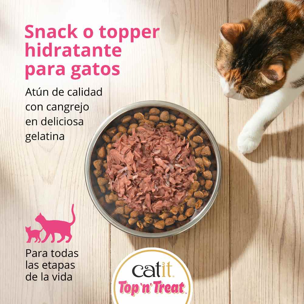 Catit Top 'n' Treat de Atún
