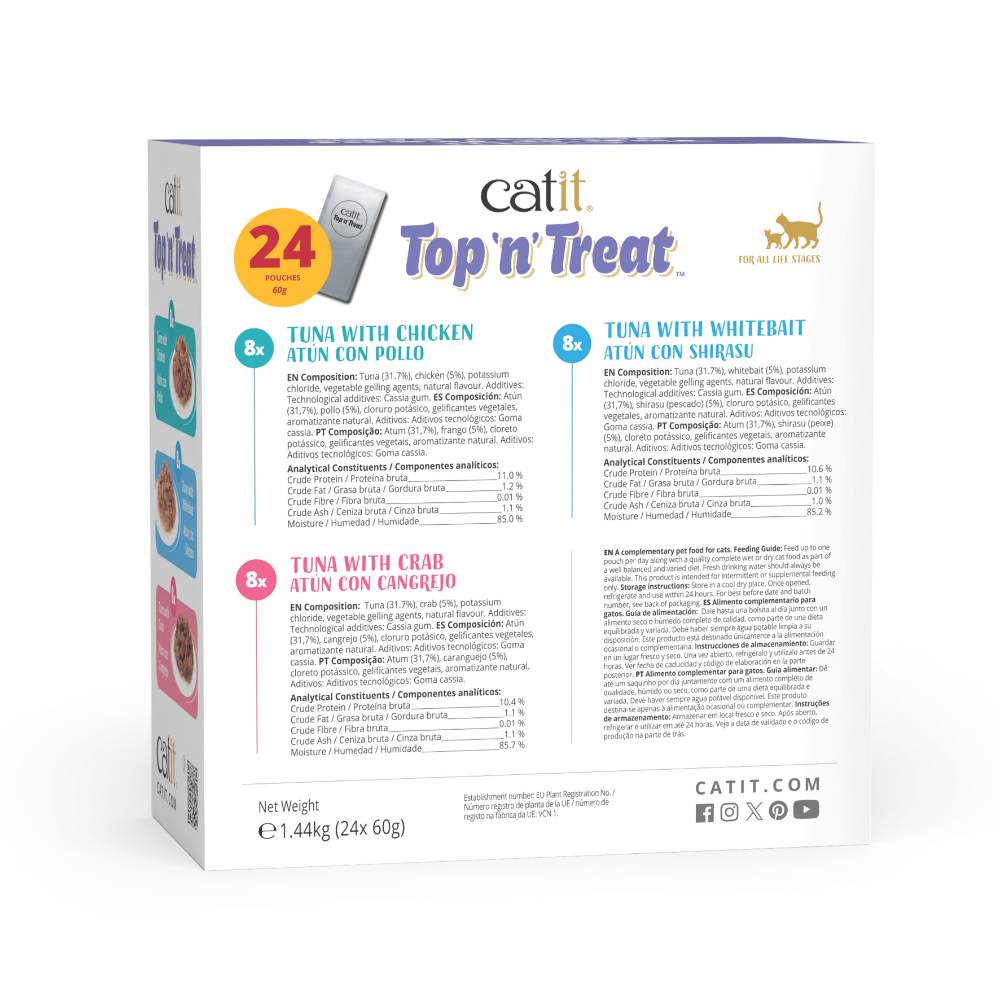 Catit Top 'n' Treat de Atún