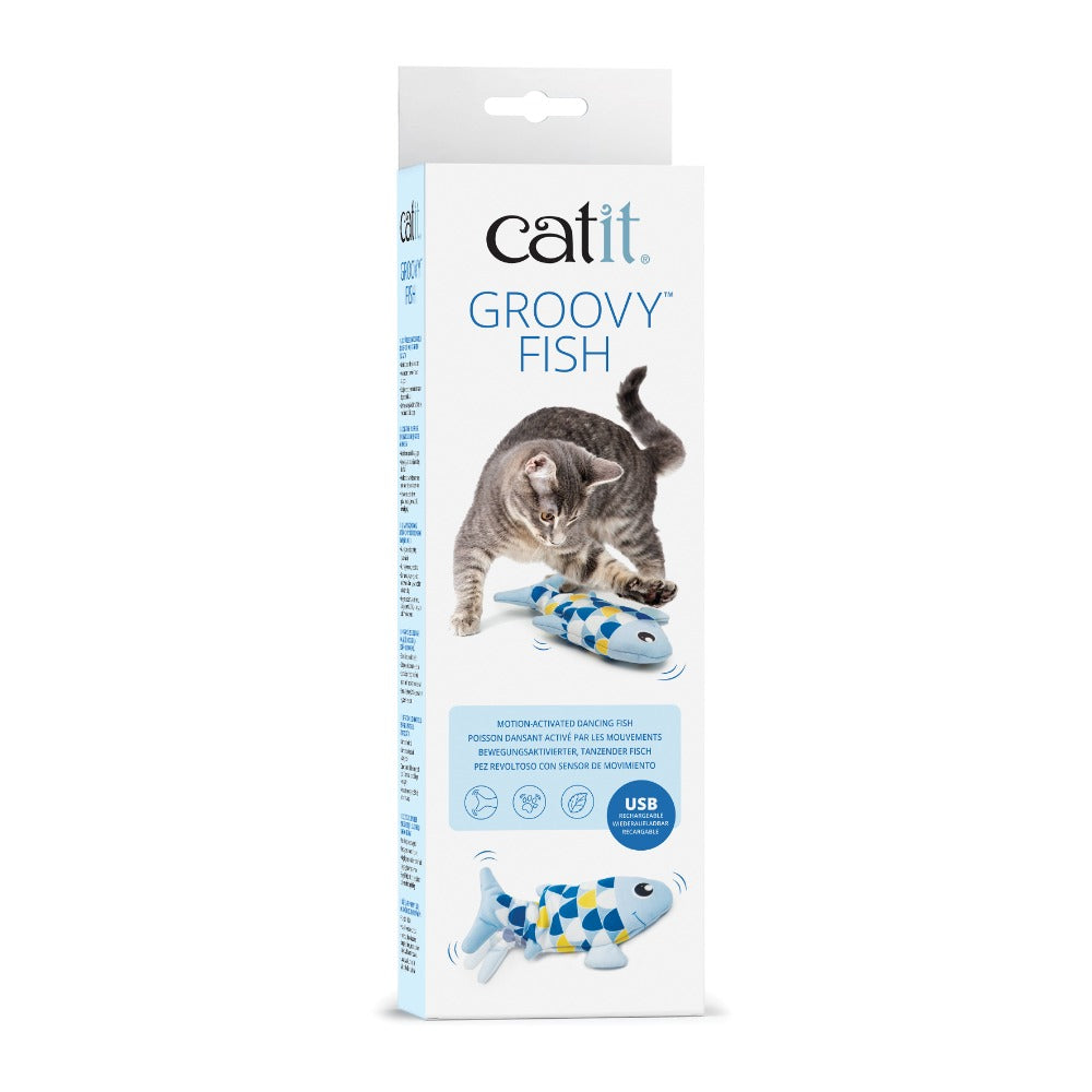 Animales bailarines de juguete para gatos Catit Groovy