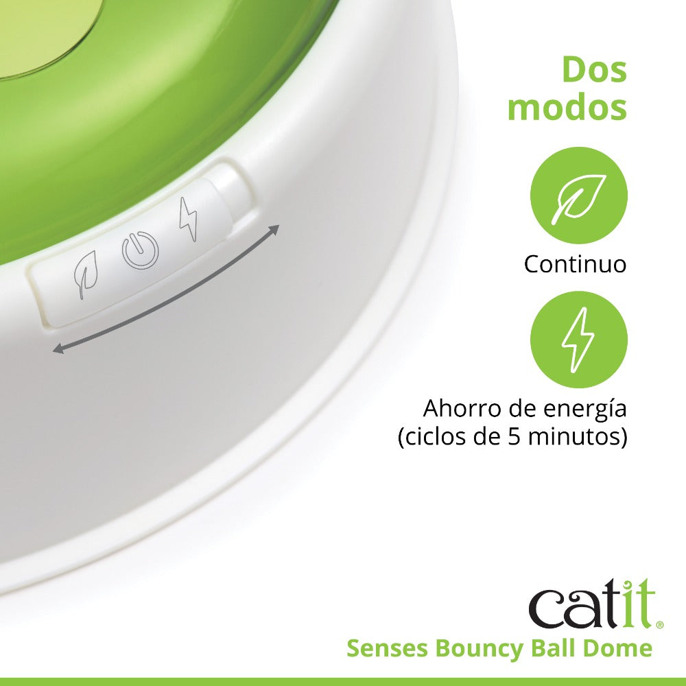 Juguete interactivo para gatos Catit Senses 2.0 Bouncy Ball Dome