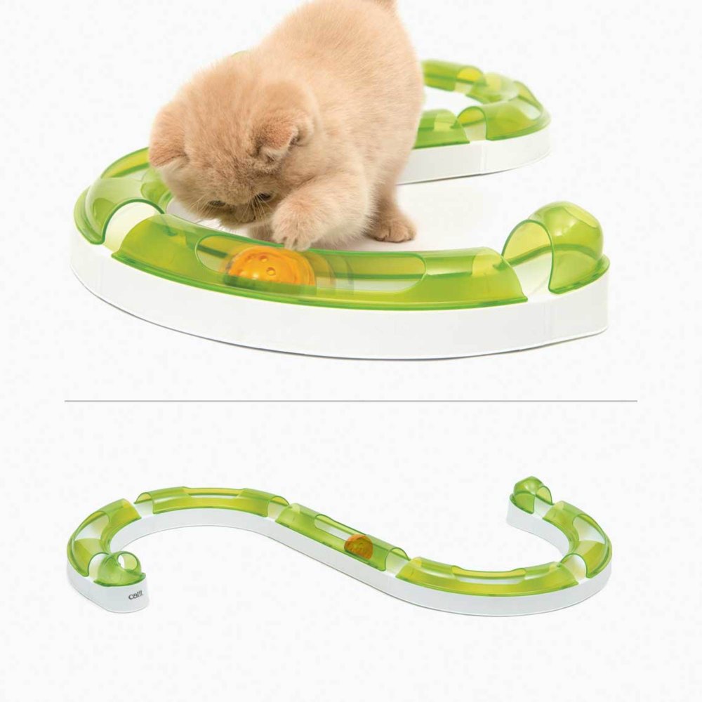 Circuitos con pelota para gatos Catit Senses