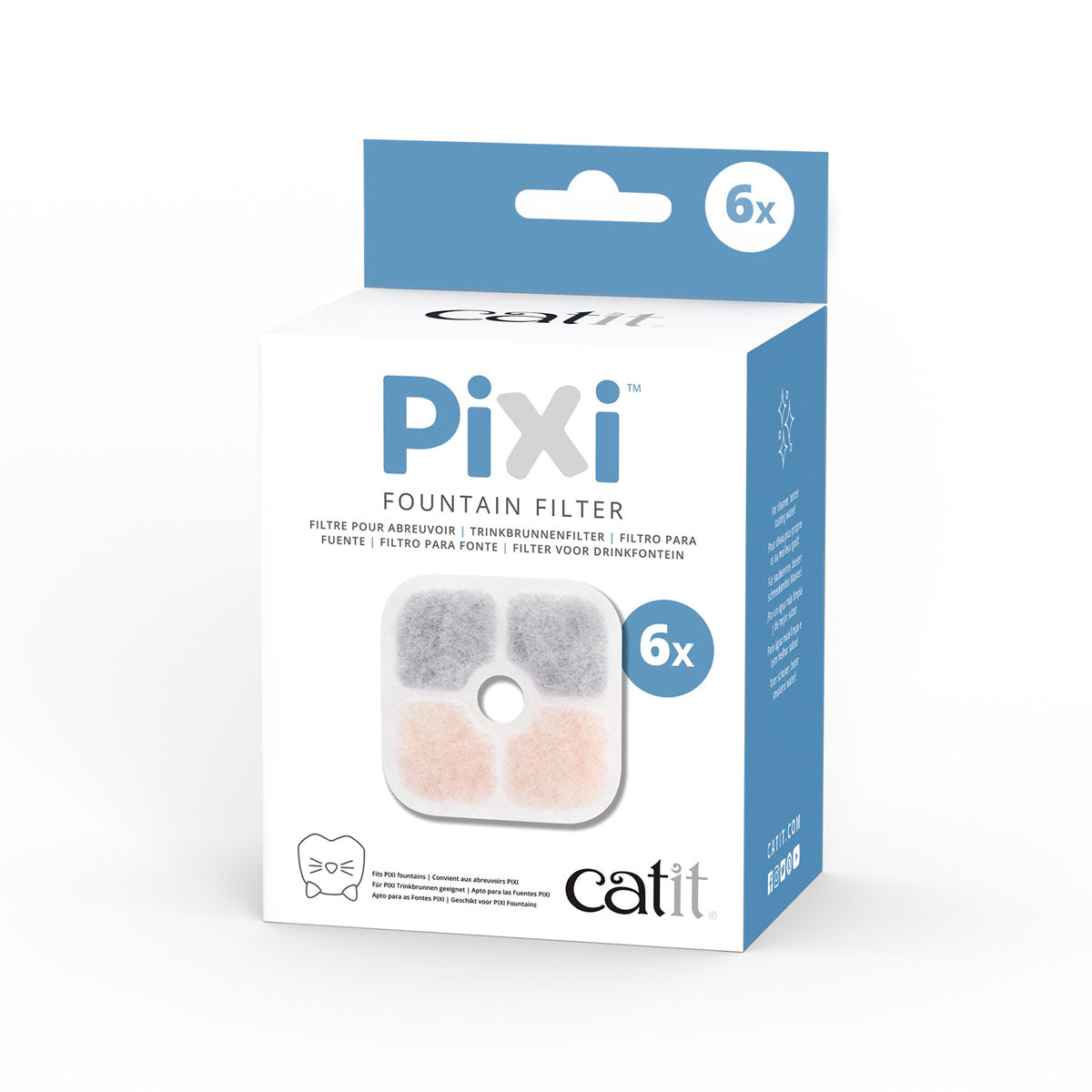 Filtro para fuentes para gatos Catit PIXI