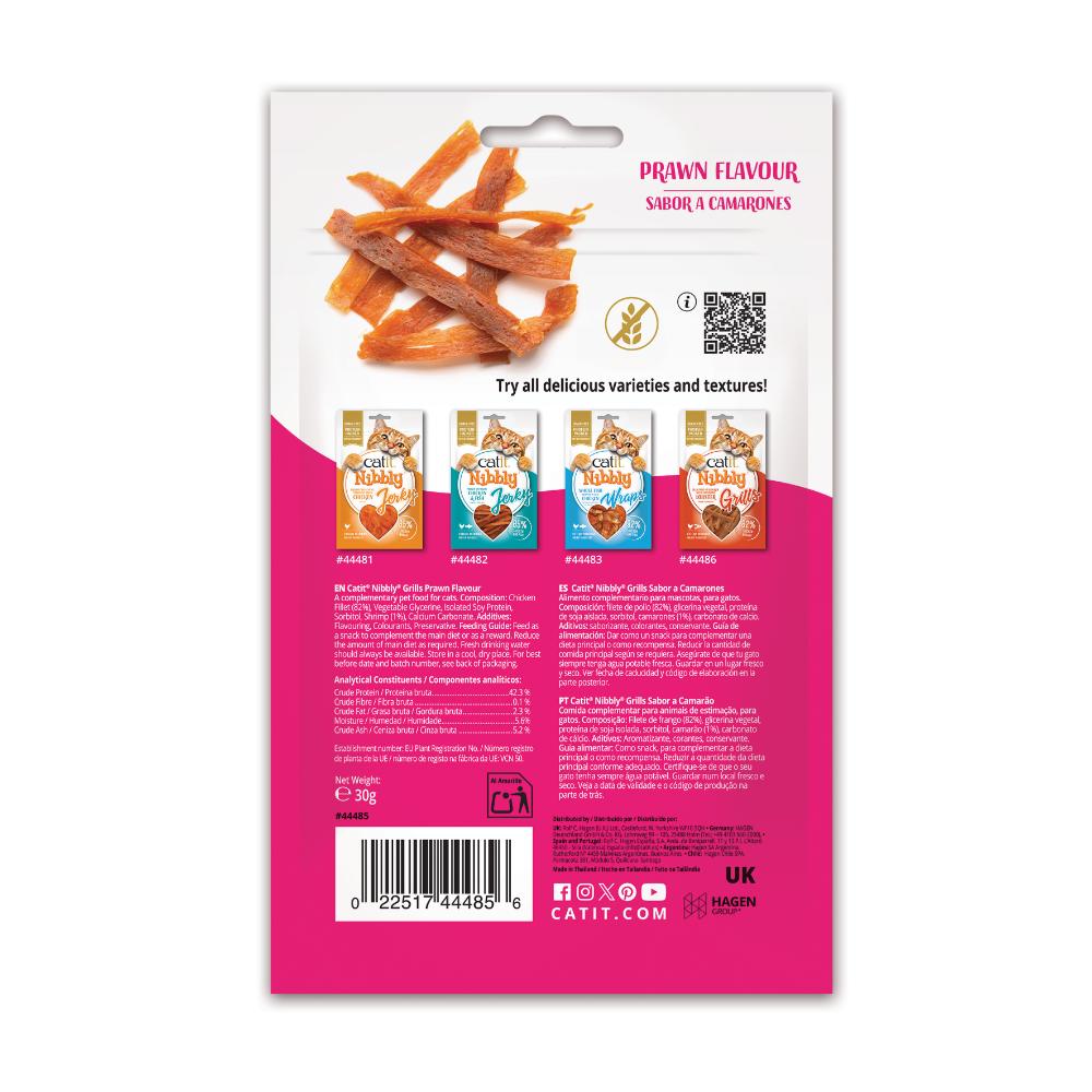 Snacks masticables para gatos Catit Nibbly Grills