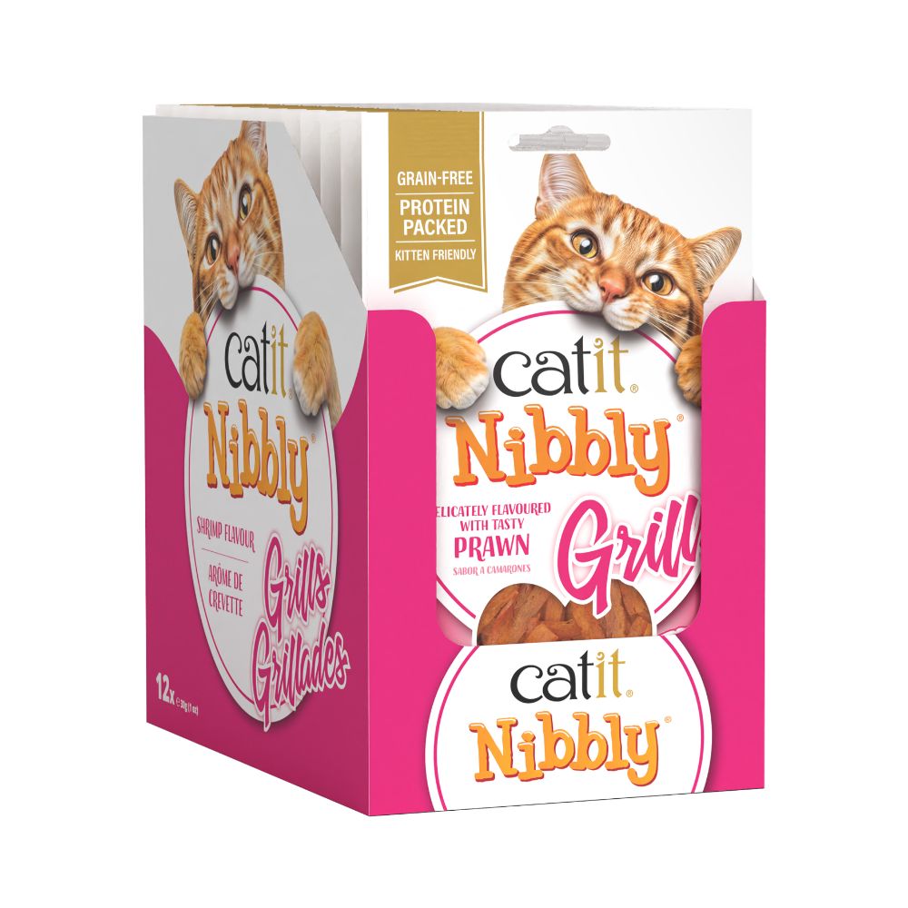 Snacks masticables para gatos Catit Nibbly Grills
