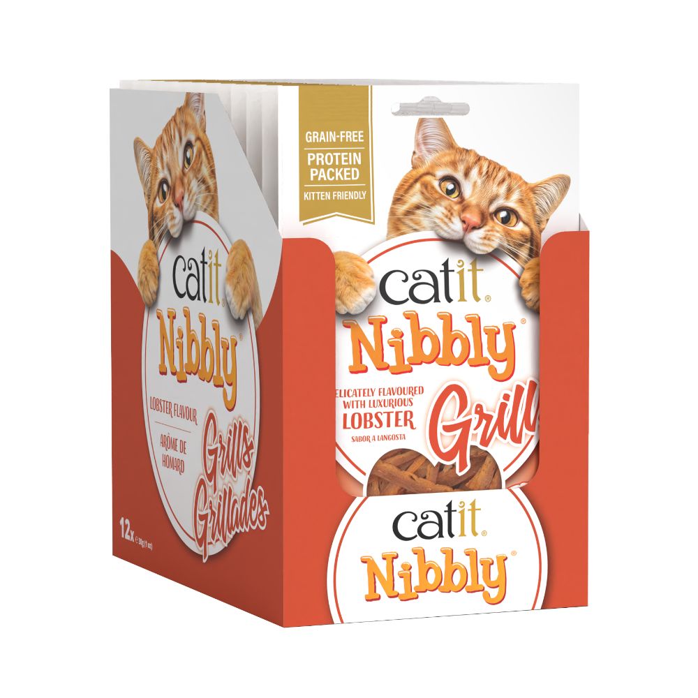 Snacks masticables para gatos Catit Nibbly Grills