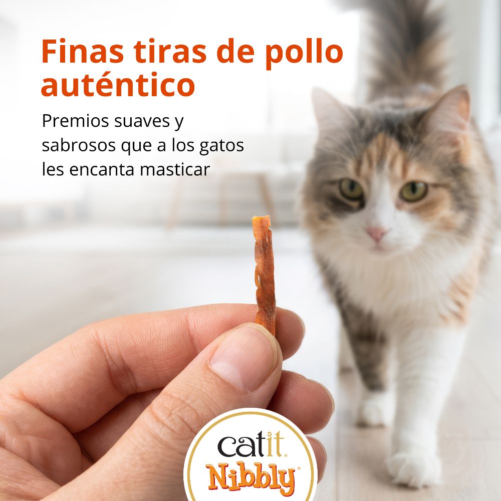 Snacks masticables para gatos Catit Nibbly Grills