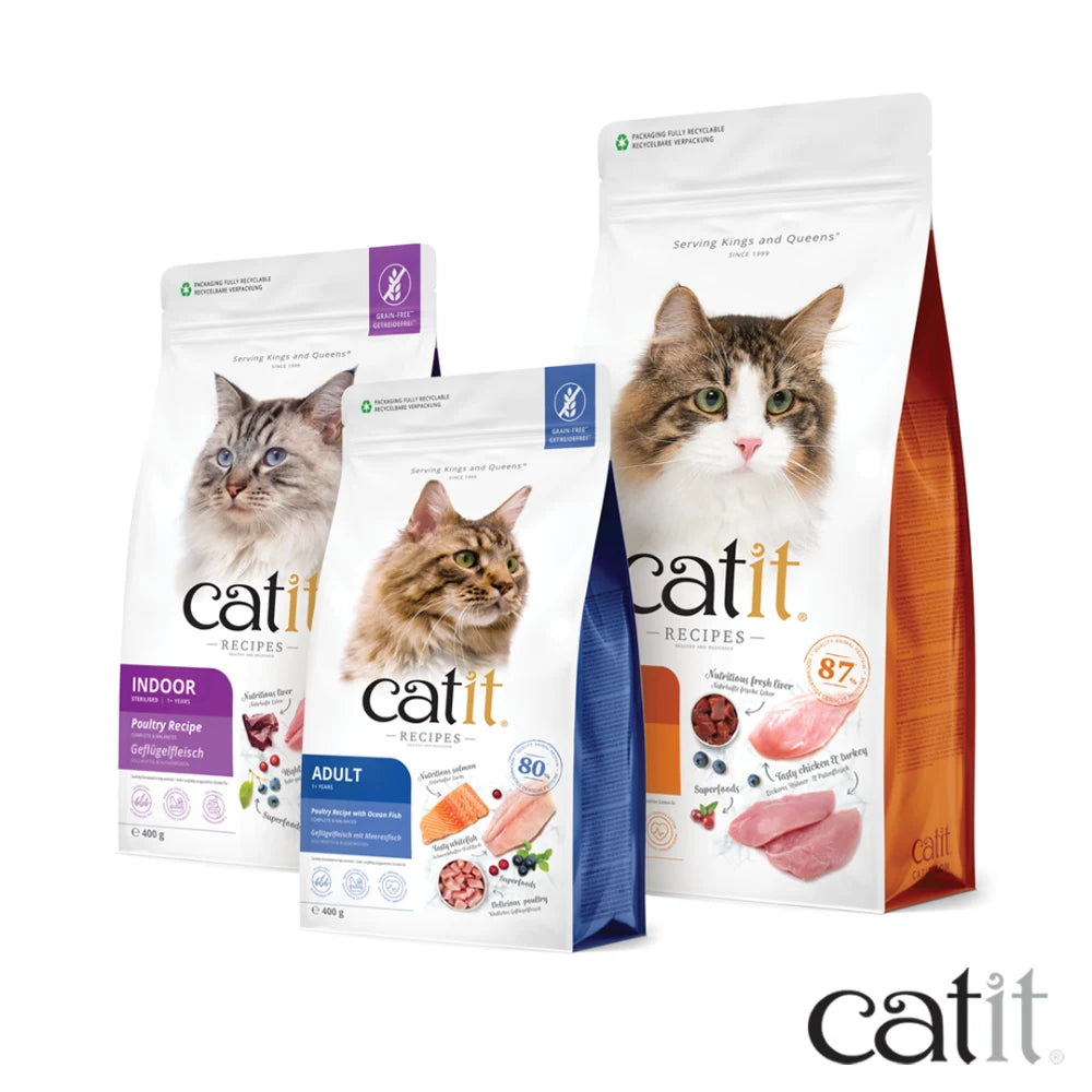 Pienso para gatos quisquillosos Catit Recipes - Receta de Aves para ADULTO