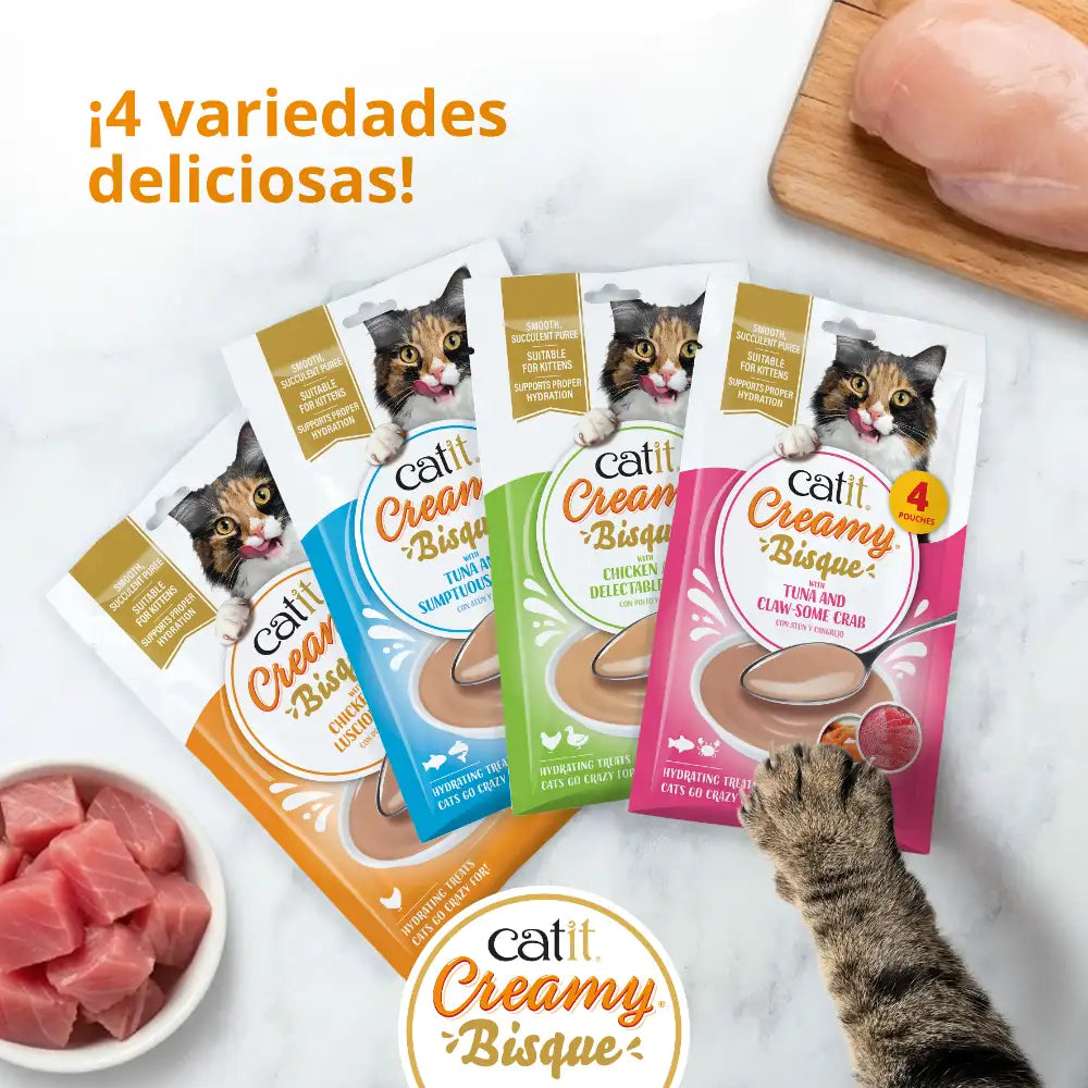 Catit Creamy Bisque con Atún
