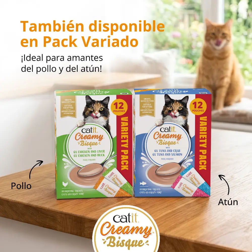 Catit Creamy Bisque con Atún
