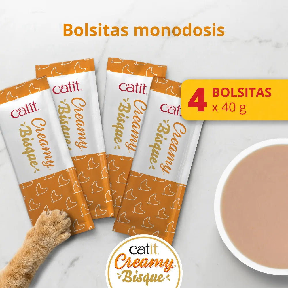 Catit Creamy Bisque con Pollo