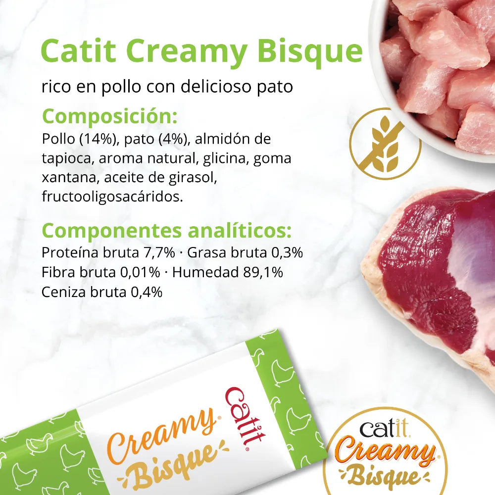 Catit Creamy Bisque con Pollo