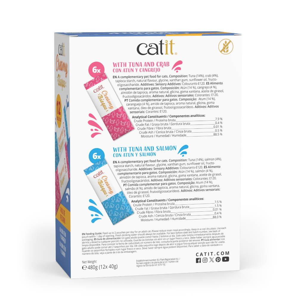 Catit Creamy Bisque con Atún