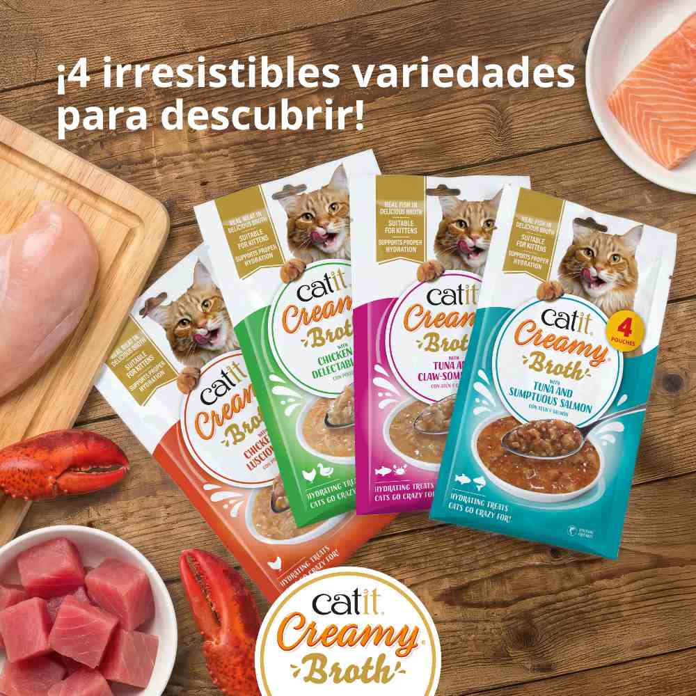Catit Creamy Broth Atún