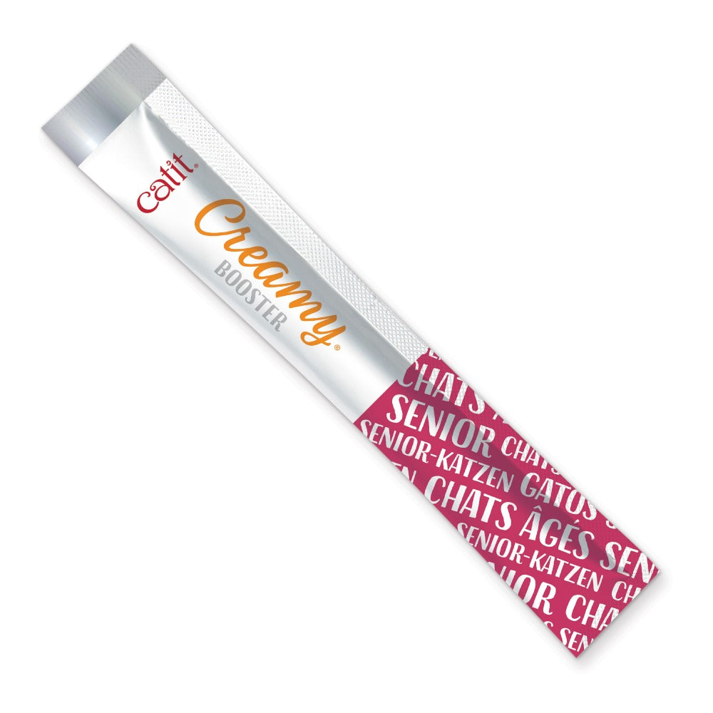 Snacks Catit Creamy Booster Sénior + 10 años.