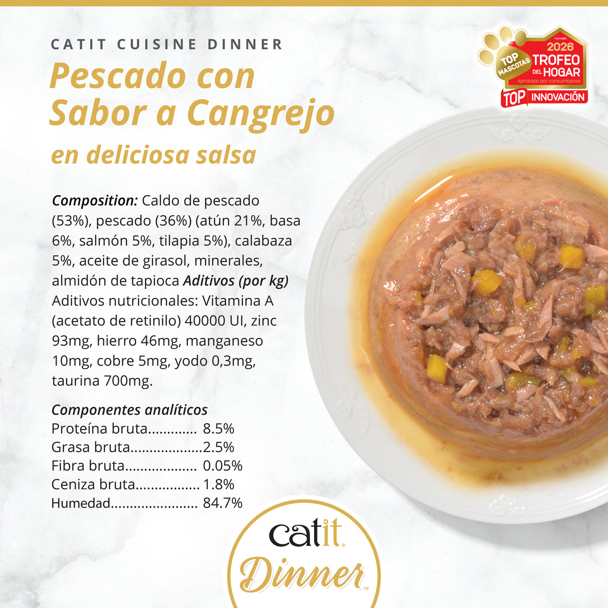 Catit Cuisine Dinner Pescado