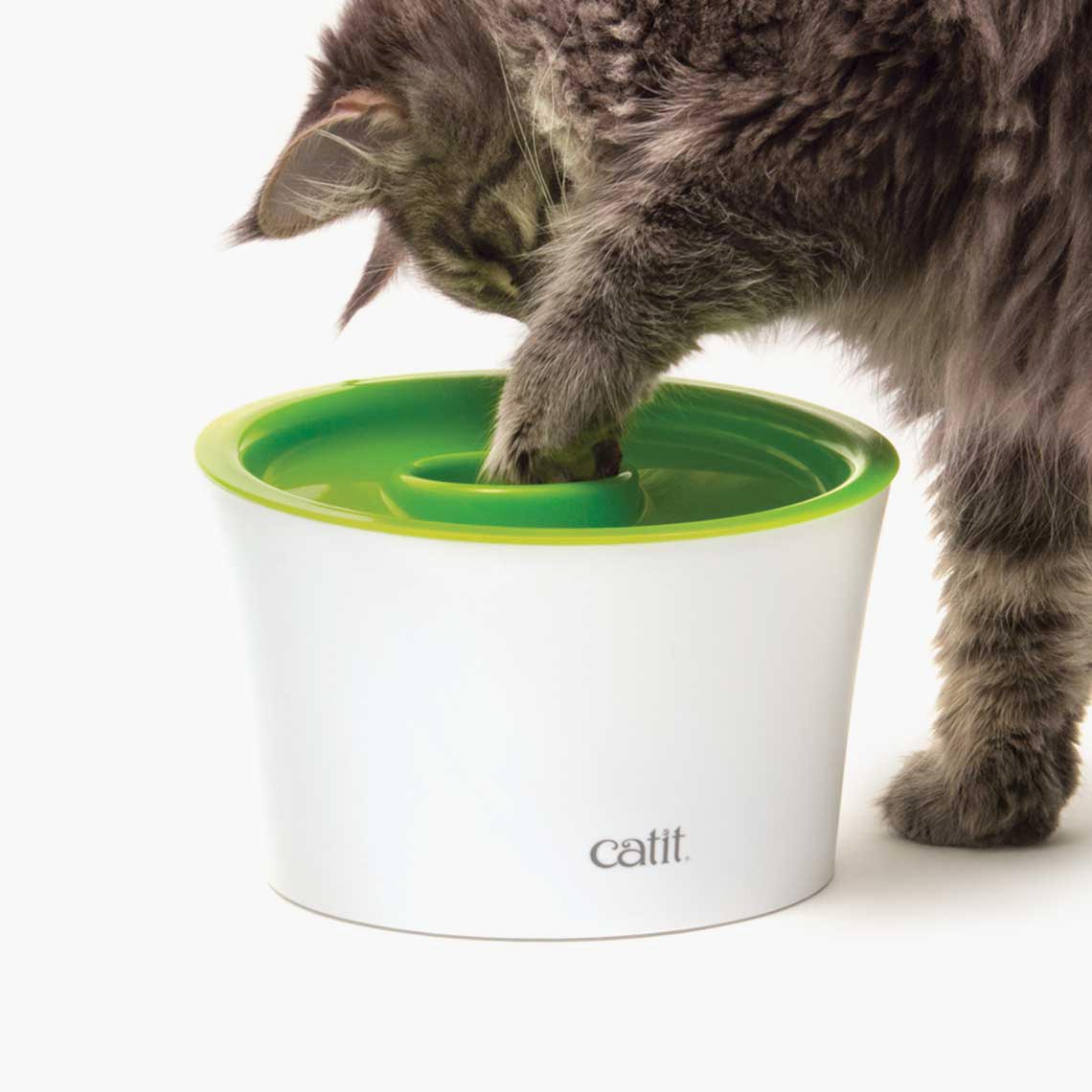 Comedero antivoracidad para gatos Catit Multi Feeder