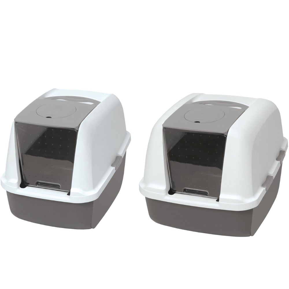 Arenero cerrado para gatos con control de olores Catit Airsift